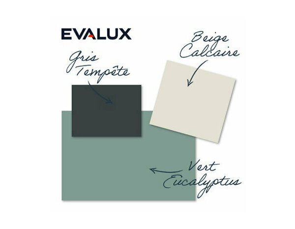 Peinture Gris tempete 0l75 satin 2en1 - Evalux - Brico Dépôt