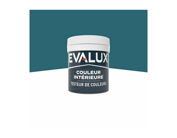 Peinture Bleu canard 50ml mat - Evalux - Brico Dépôt