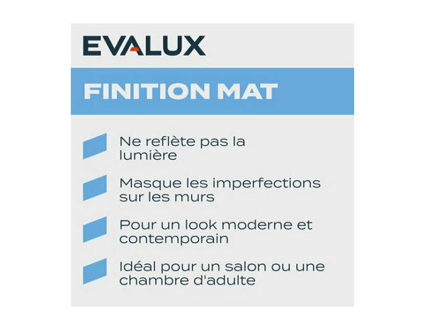 Peinture Gris tempete 50ml mat - Evalux - Brico Dépôt
