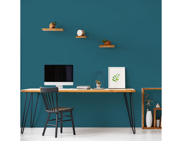 Peinture Bleu ainhoa 0l5 velours - Ripolin - Brico Dépôt