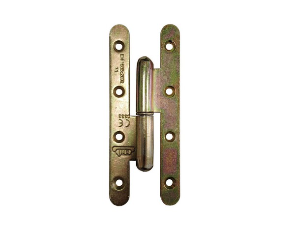 Paumelle de porte 160 x 60 mm bout rond gauche - Brico Dépôt
