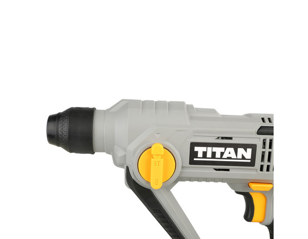 Marteau perforateur SDS 18V 1J avec forets - Titan - Brico Dépôt