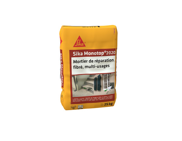 Mortier de réparation fibré, multi-usages 25 Kg - Sika - Brico Dépôt