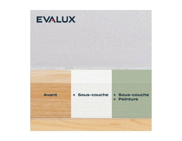 Sous couche bois 0,75 L - Evalux - Brico Dépôt
