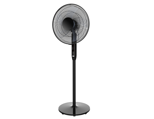 Ventilateur sur pied noir 40 cm - Brico Dépôt