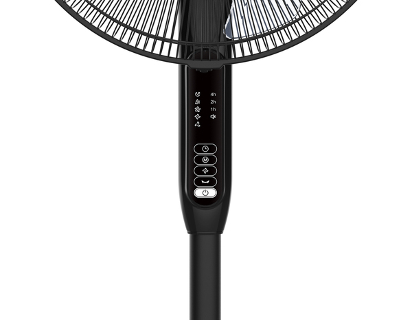 Ventilateur sur pied noir 40 cm - Brico Dépôt