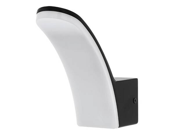 Applique LED extérieure noire 4000K "Laconella" - Brico Dépôt