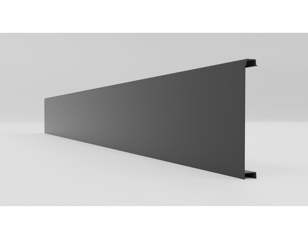 Lot de 6 lames aluminium + profilé - 183 x 15 x 21 mm - Brico Dépôt