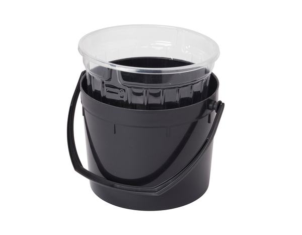 Lot de 3 seaux à peinture blanc 2L  - Brico Dépôt