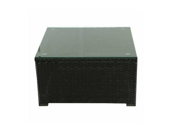 Salon de jardin 6 places noir et gris "LAVANA" - Brico Dépôt