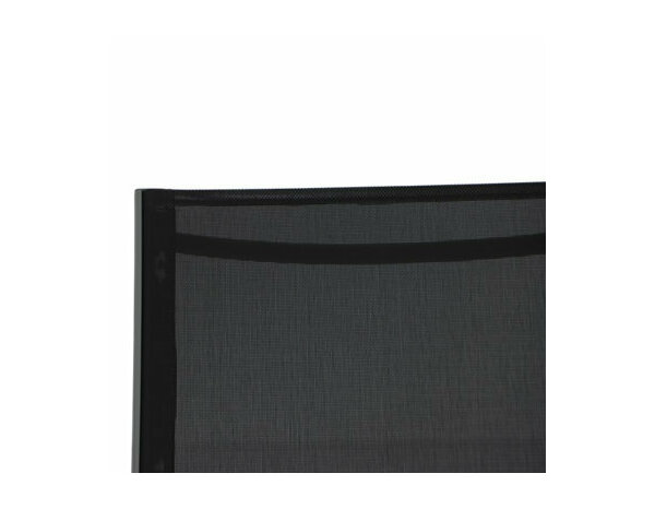 Lot de 2 bain de soleil en acier et textile gris mat "KERICA" - L. 189 x l. 63 x H. 42 cm. - Marque BLOOMA - Brico Dépôt