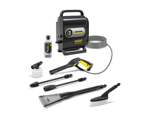 Nettoyeur haute pression 130 BAR, débit max. : 420 L/h."K SILENT" - Karcher - Brico Dépôt