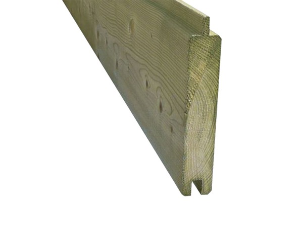 6 lames de bardages L. 210 cm x l. 14,5 cm x Ep. 18 mm - Brico Dépôt