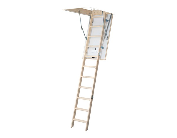 Escalier escamotoable bois 120 x 60 cm - Brico Dépôt