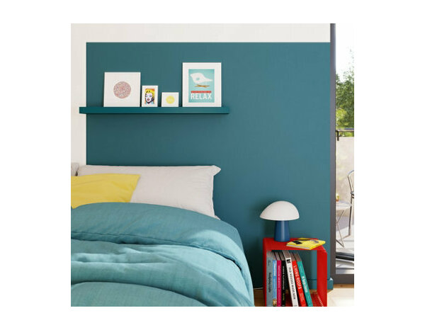 Peinture Bleu canard 0l75 mat - Evalux - Brico Dépôt