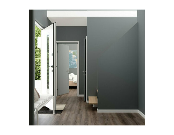 Peinture Gris ardoise 0l75 velours 2en1 - Evalux - Brico Dépôt