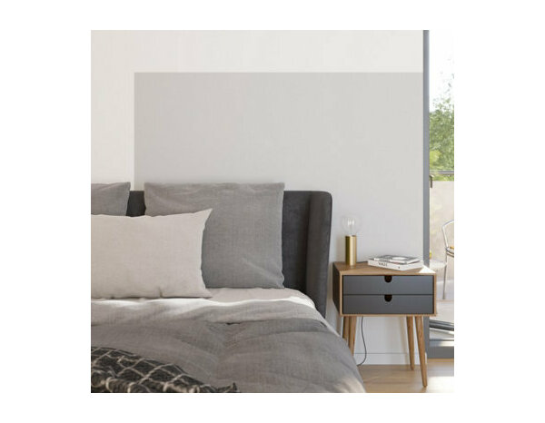 Peinture Gris plume 0l75 velours 2en1 - Evalux - Brico Dépôt