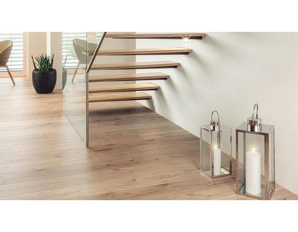 Sol stratifié à clipser Beachline 7mm AC4 - Brico Dépôt