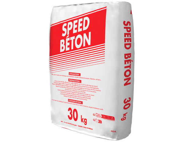 Speed béton pour scellement - sac de 30 KG - VPI - Brico Dépôt
