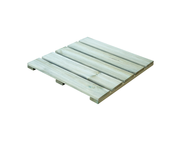 Dalle en bois "Durance" 40X40 40MM - Brico Dépôt