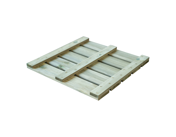 Dalle en bois "Durance" 40X40 40MM - Brico Dépôt