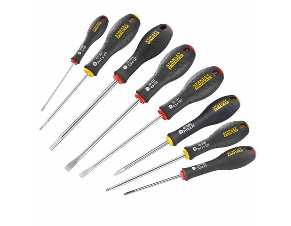 Lot de 8 tournevis stanley fatmax - Stanley Fatmax - Brico Dépôt