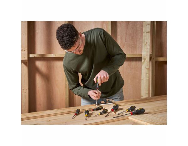 Lot de 8 tournevis stanley fatmax - Stanley Fatmax - Brico Dépôt