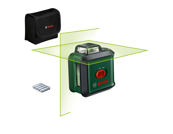 Laser Lignes UNIVERSALLEVEL 360 – Alignement 360°, Lignes haute Visibilité - Bosch - Brico Dépôt