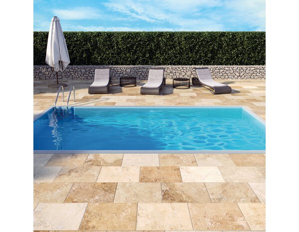 Carrelage de sol extérieur Uzes Antique 30x60 cm x Ep. 8 mm 1,63m² - Brico Dépôt