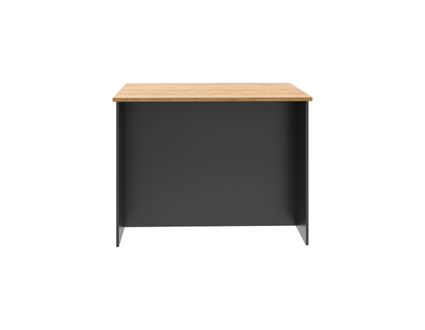 Îlot central de cuisine noir "Aldo" - L.120 x l.70 x H.90 cm. - Brico Dépôt