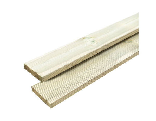 Lame de plancher en pin Ep.19 mm - 2400 X 95 mm - Brico Dépôt