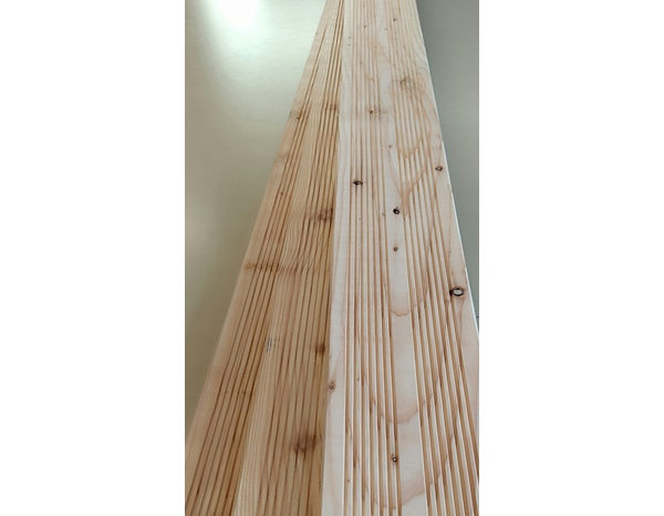 Lame bois naturelle Melèze - Brico Dépôt