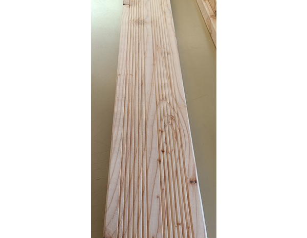 Lame bois naturelle Melèze - Brico Dépôt