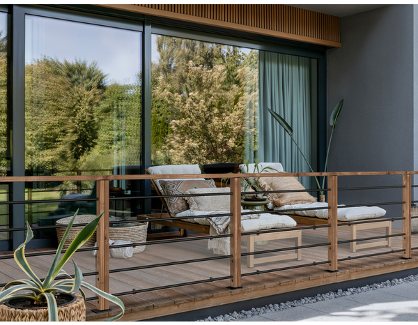 Poteau pour garde corps Melto - Brico Dépôt