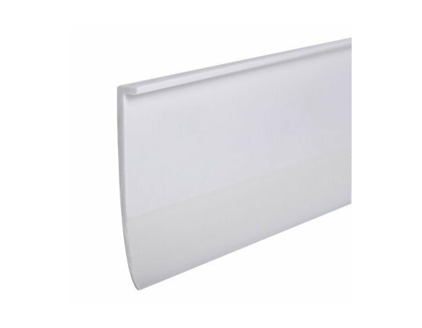 Bas de porte adhesif en pvc et caoutchouc blanc 1m - Brenner - Brico Dépôt