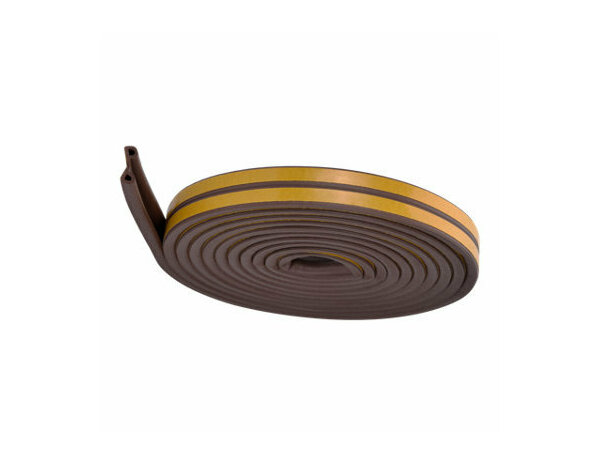 Joint adhesif "profil p" pour porte et fenêtre marron 6m - Brenner - Brico Dépôt