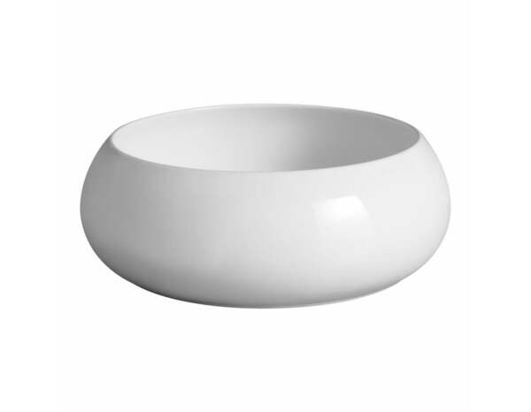 Vasque à poser céramique ronde blanc brillant ISORA - Diam. 36,5 cm, capacité 7,5 L - Cooke and Lewis - Brico Dépôt