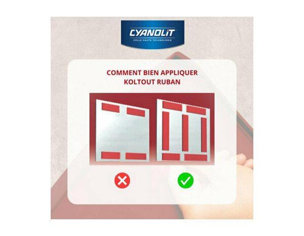 Colle en ruban 3 m x 19 mm + 20% - Cyanolit - Brico Dépôt