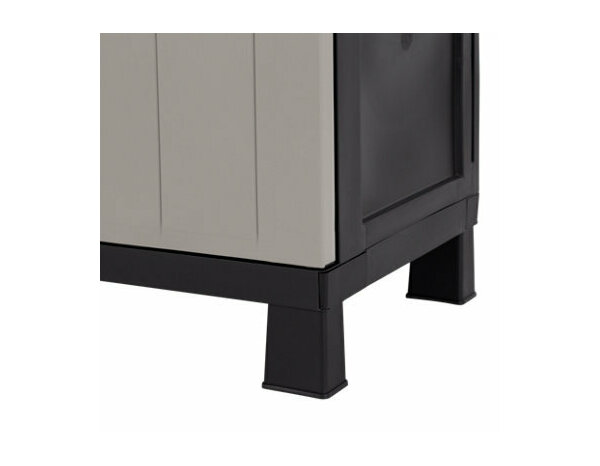 Armoire haute en résine gris 173X65X37 cm "LIANE" - Cooke and Lewis - Brico Dépôt