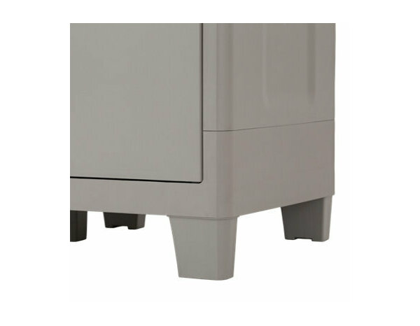 Armoire basse en résine gris 101X78X49 cm "MALO" - Cooke and Lewis - Brico Dépôt