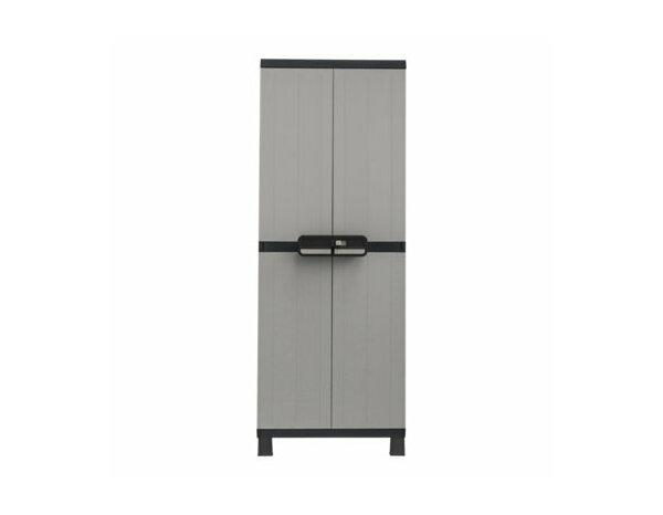 Armoire haute en résine gris 173X65X37 cm "LIANE" - Cooke and Lewis - Brico Dépôt