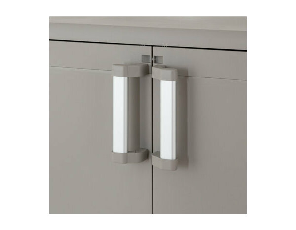 Armoire basse en résine gris 101X78X49 cm "MALO" - Cooke and Lewis - Brico Dépôt