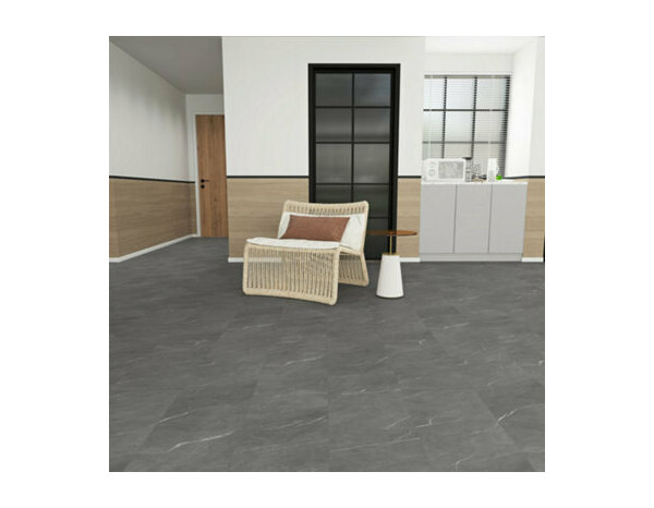 Dalle PVC 30,5x61cm marbre gris - Brico Dépôt