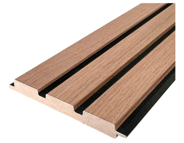 Pack de 6 panneaux de 3 lattes finition chêne naturel - Brico Dépôt