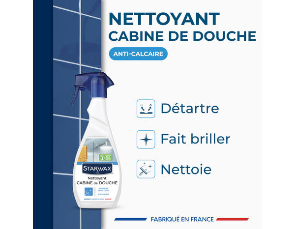 Nettoyant anticalcaire cabine de douche 500ml - Brico Dépôt
