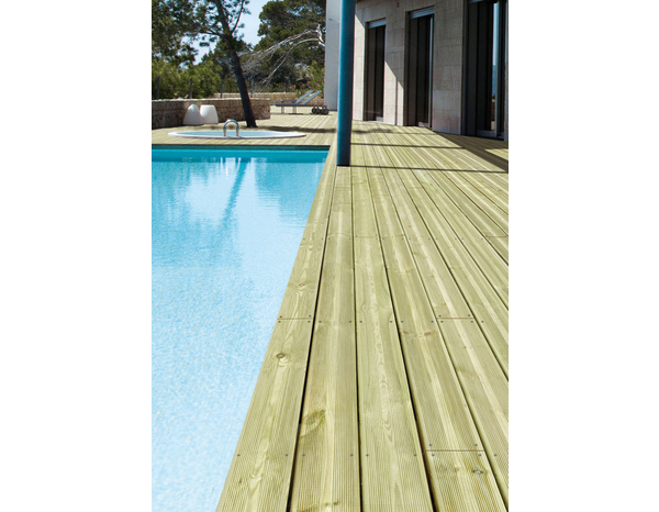 Lame de terrasse 4,2 m vert - Brico Dépôt