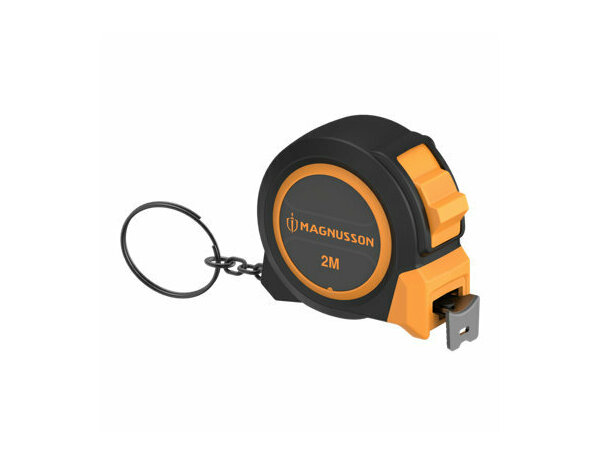 Mètre ruban 2m porte clefs et déploiement sans pliure - MAGNUSSON - Brico Dépôt