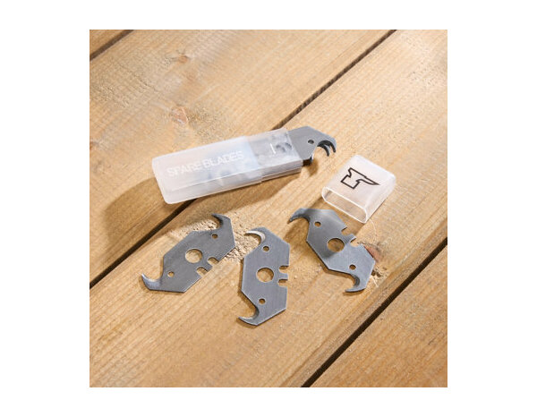 Lot 10 lames SK2 crochet 50 mm - Forge steel - Brico Dépôt