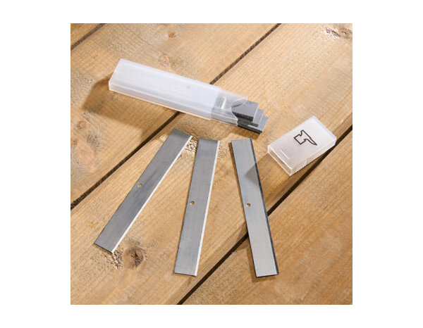 Lot de 10 lames grattoir 100mm en acier carbone - Forge steel - Brico Dépôt