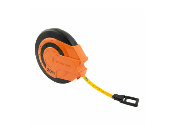Mètre ruban 20m, boîtier bi-matière résistant aux chocs - MAGNUSSON - Brico Dépôt